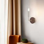 Opviq Goose - 52-19 Lámpara de pared de metal en laca antigua